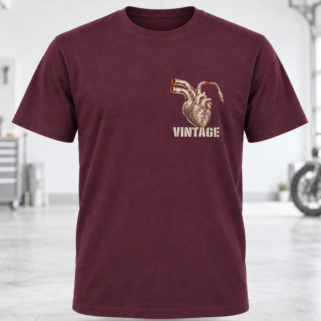 Vintage Mechanical Heart T-Shirt