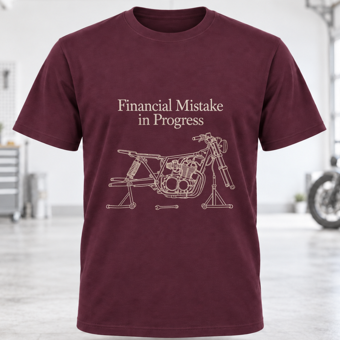 T‑Shirt - "Financial Mistake in Progress"