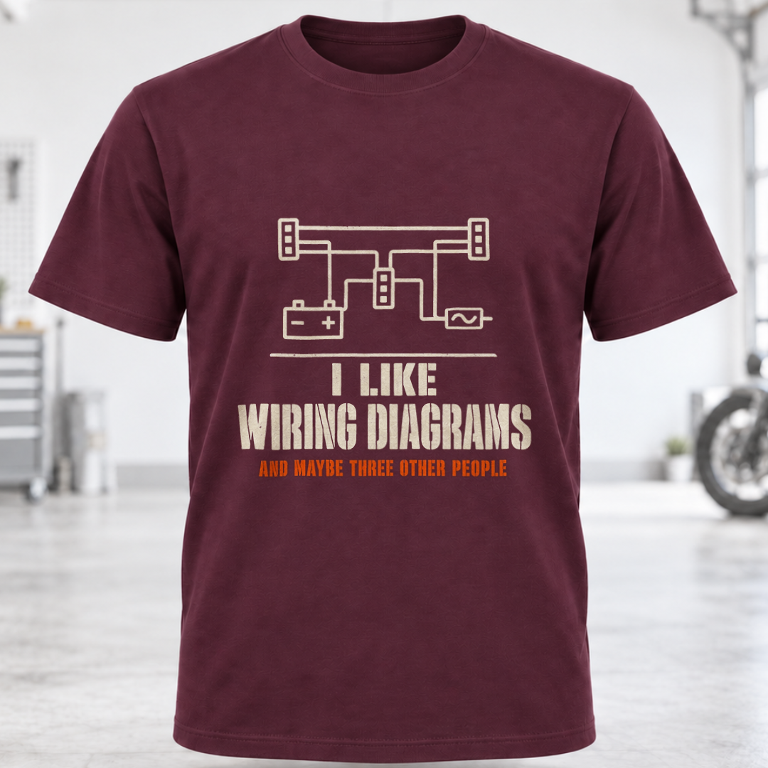T-Shirt - I Like Wiring Diagrams