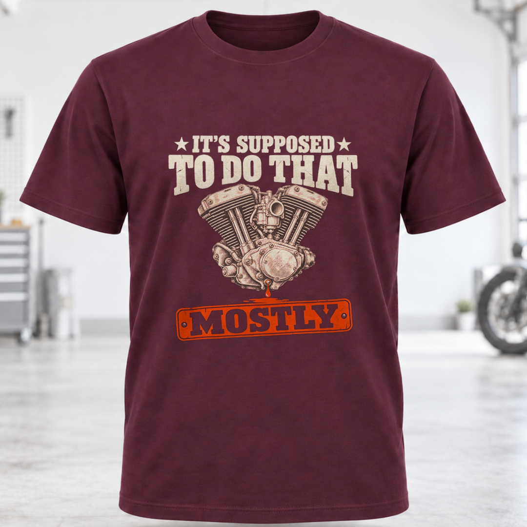 T-Shirt — "It's Making A Noise, Still Runs"