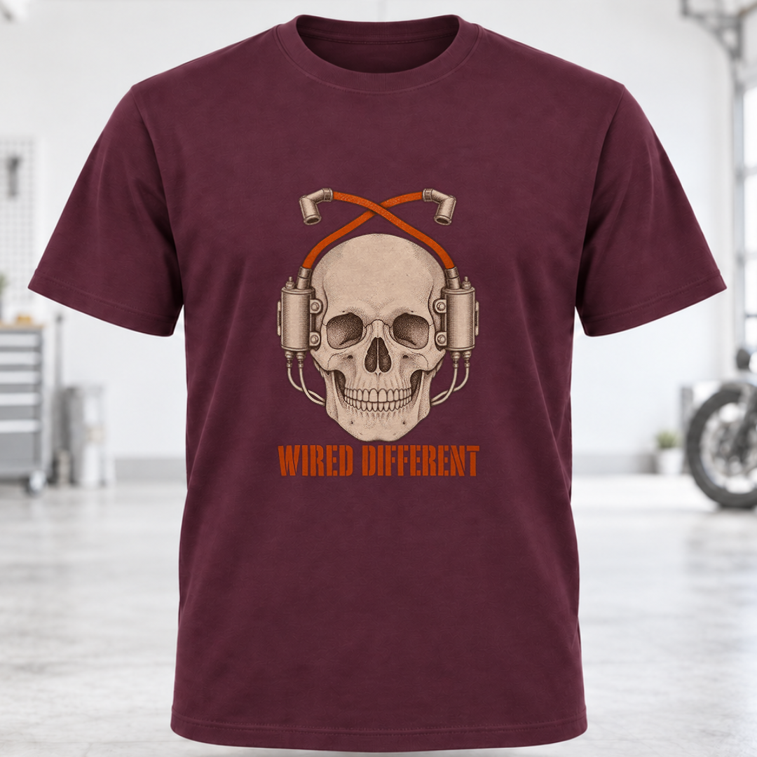 T-Shirt – "Wired Different"