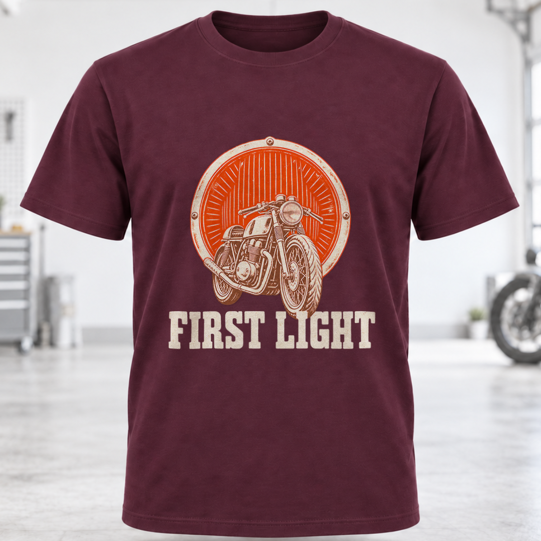First Light Motorcycle T-Shirt
