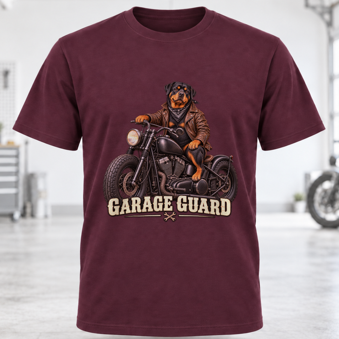 Garage Guard Rottweiler T-Shirt