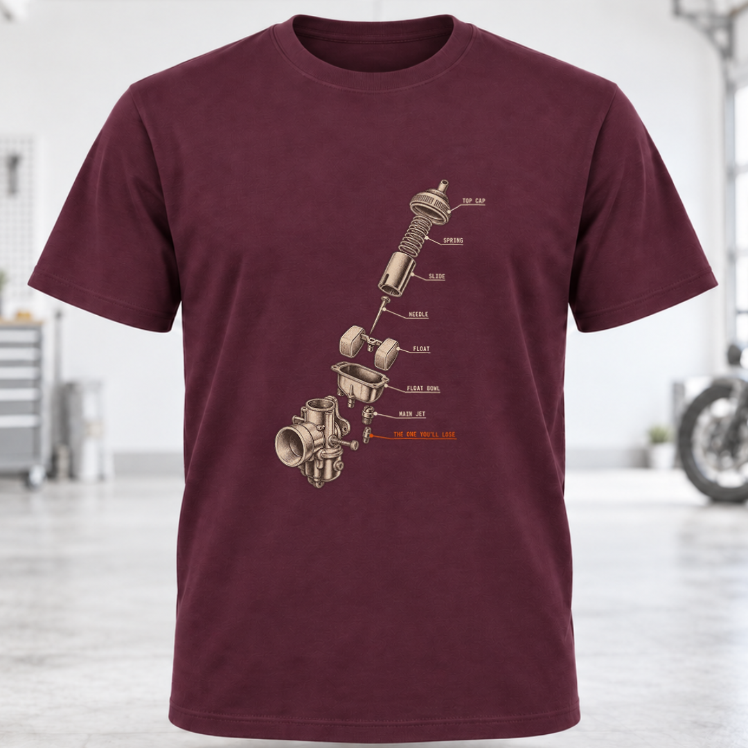 Turbocharger Parts Diagram T-Shirt