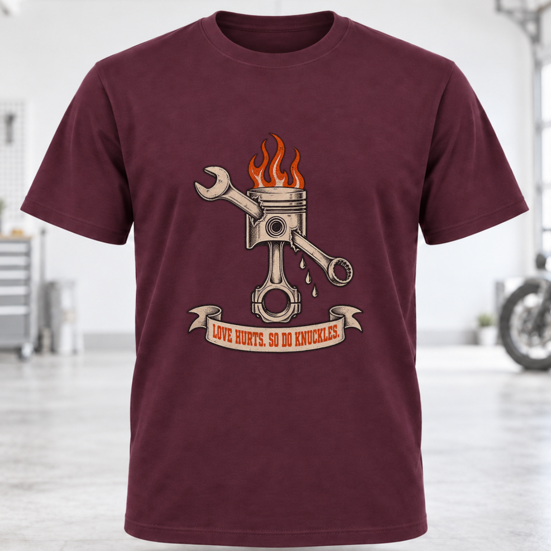 T-Shirt - "Live, Repair, So Do Engines"