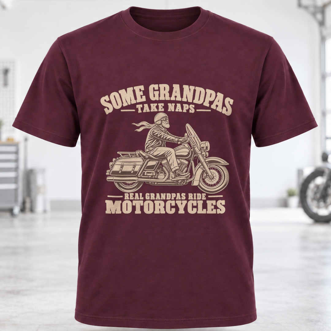 T-Shirt - "Some Grandpas Take Naps"