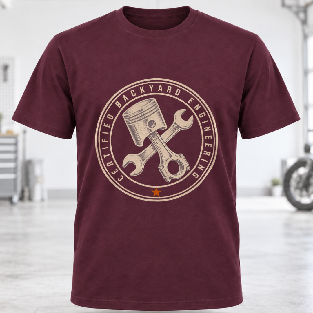 Certified Backyard Engineer T-Shirt