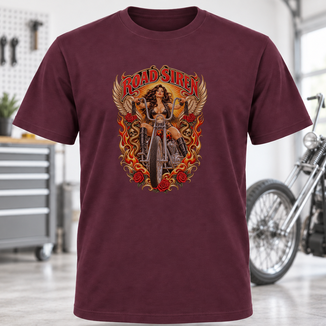Road Siren Chopper T-Shirt