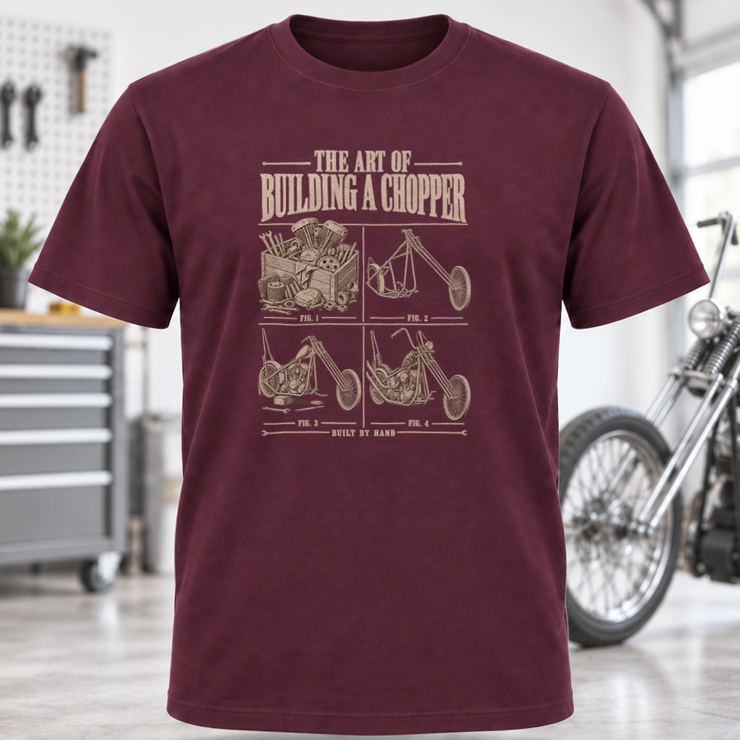T-Shirt - The Art of Building a Chopper