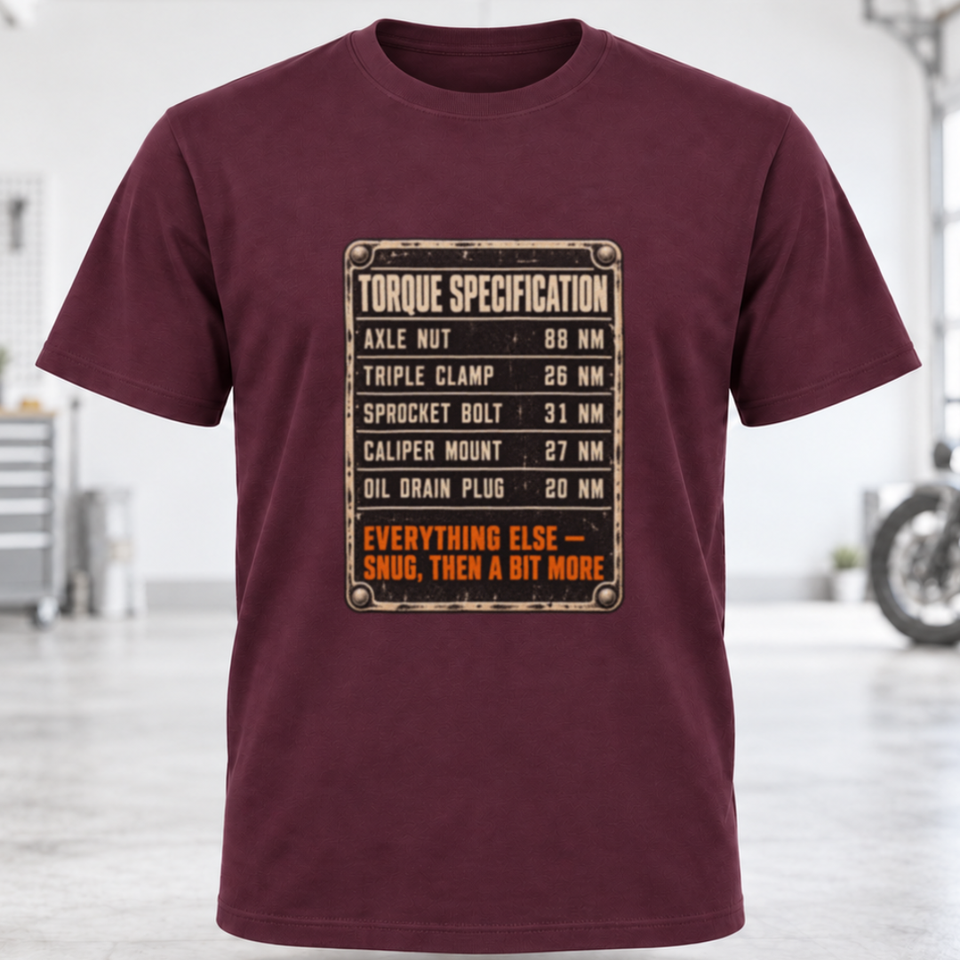 Torque Specification T-Shirt