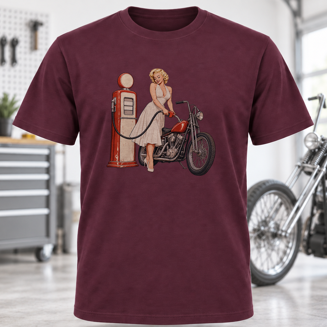 Vintage Marilyn Monroe Gas Station T-Shirt