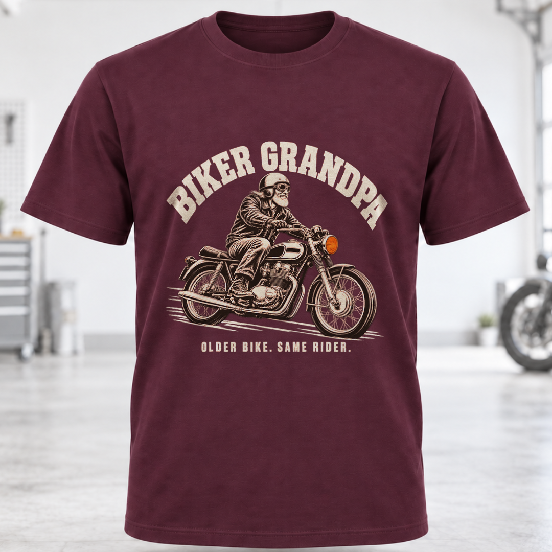 Biker Grandpa T-Shirt