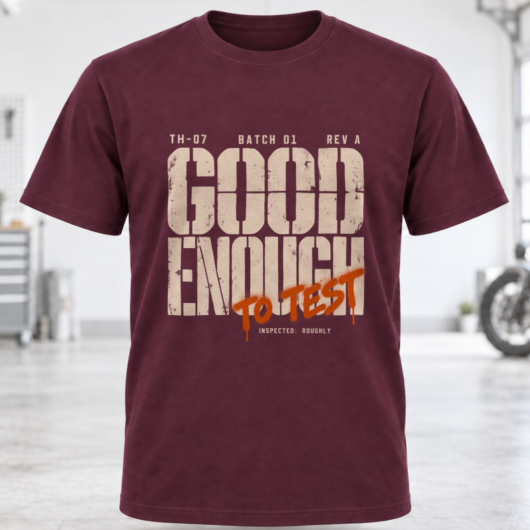 Good Enough To Test T‑Shirt