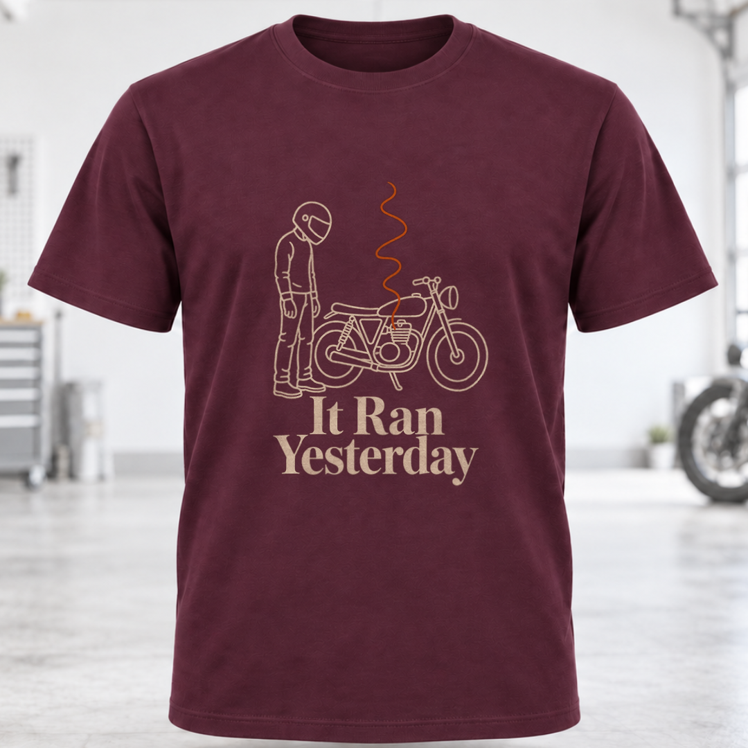 T-Shirt — It Ran Yesterday