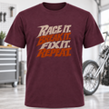 Race It. Break It. Fix It. Repeat. T-Shirt