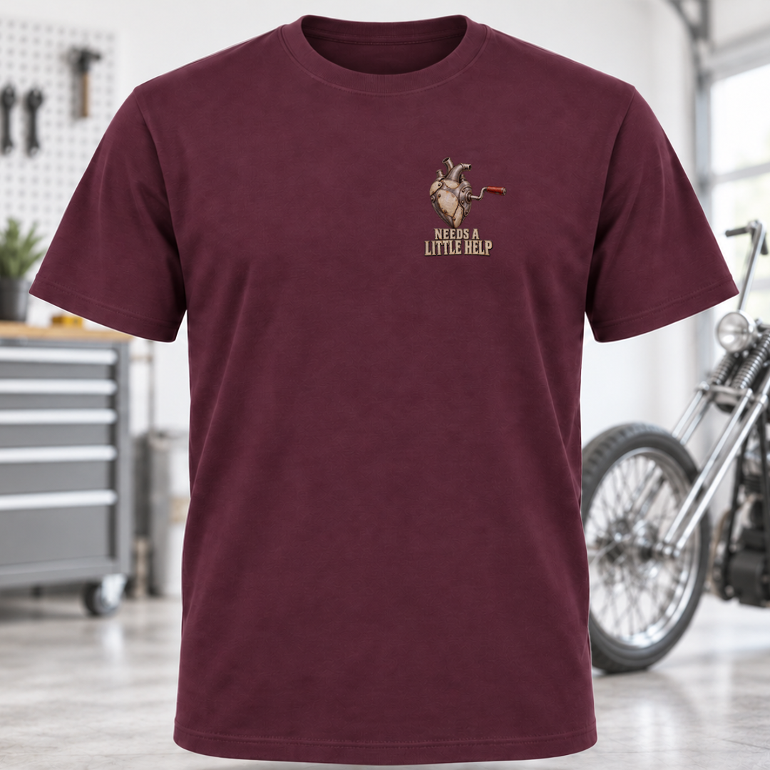 Needs Little Help Heart T-Shirt