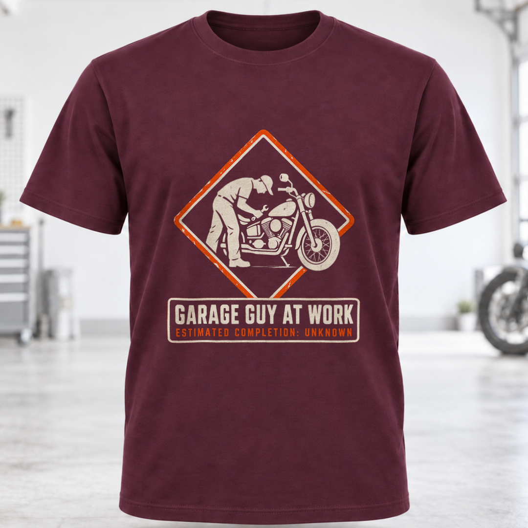 Garage Guy At Work T-Shirt