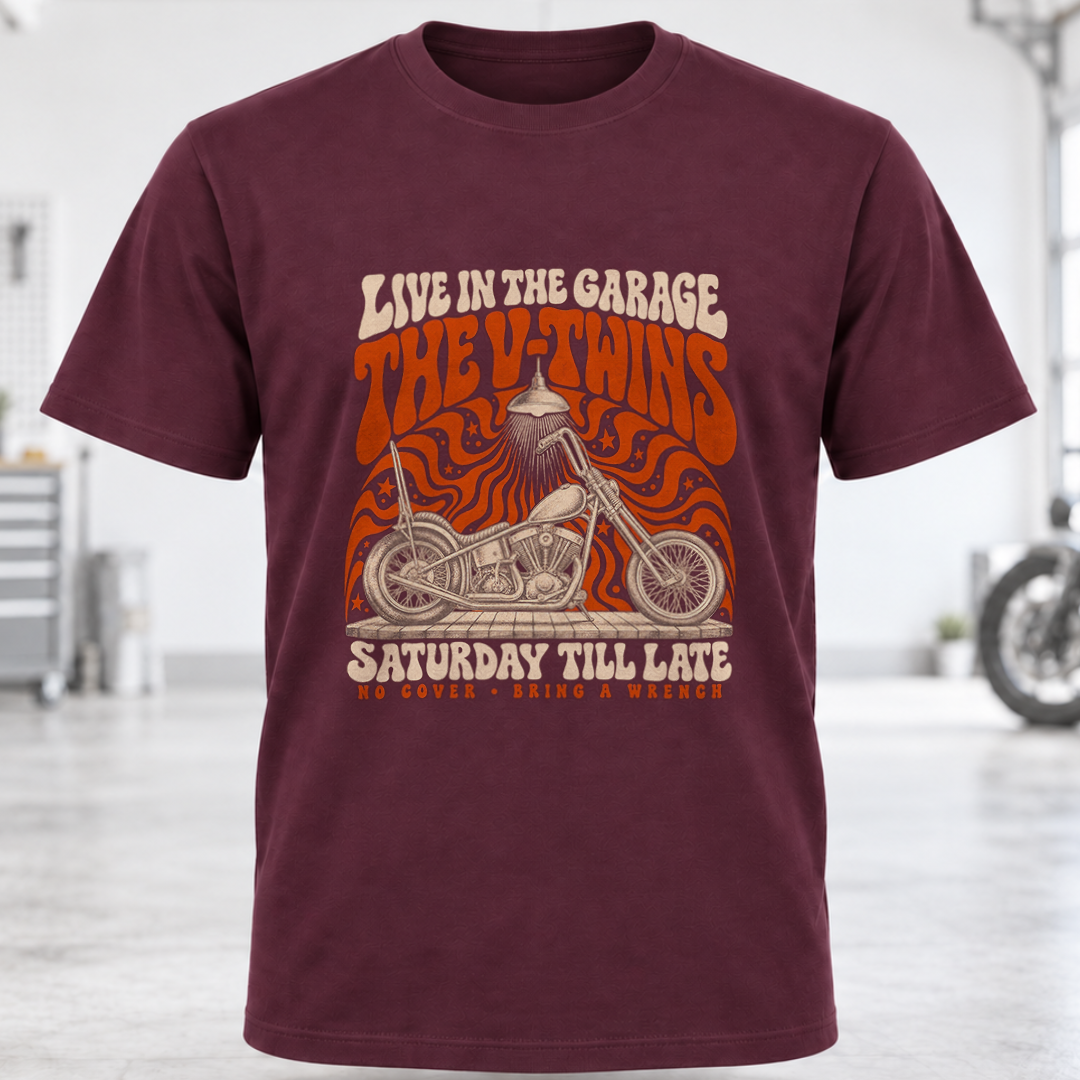 T‑Shirt - "Live in the Garage"