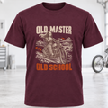 Old Master Old School Motorcycle T‑Shirt
