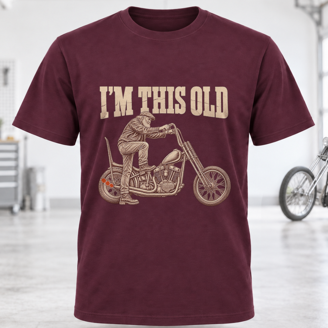 I’m This Old Motorcycle T-Shirt