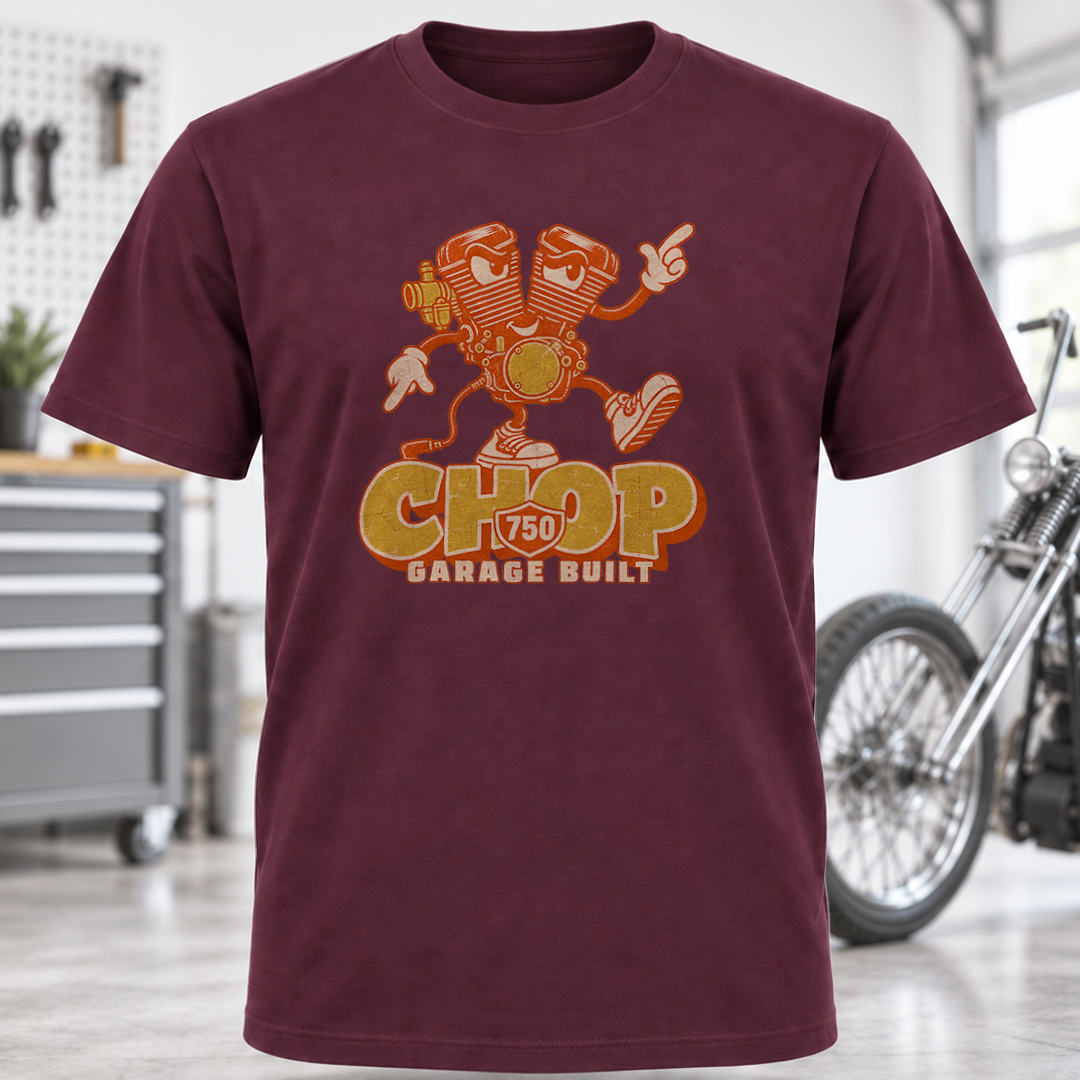 Chop 750 Garage Built T-Shirt