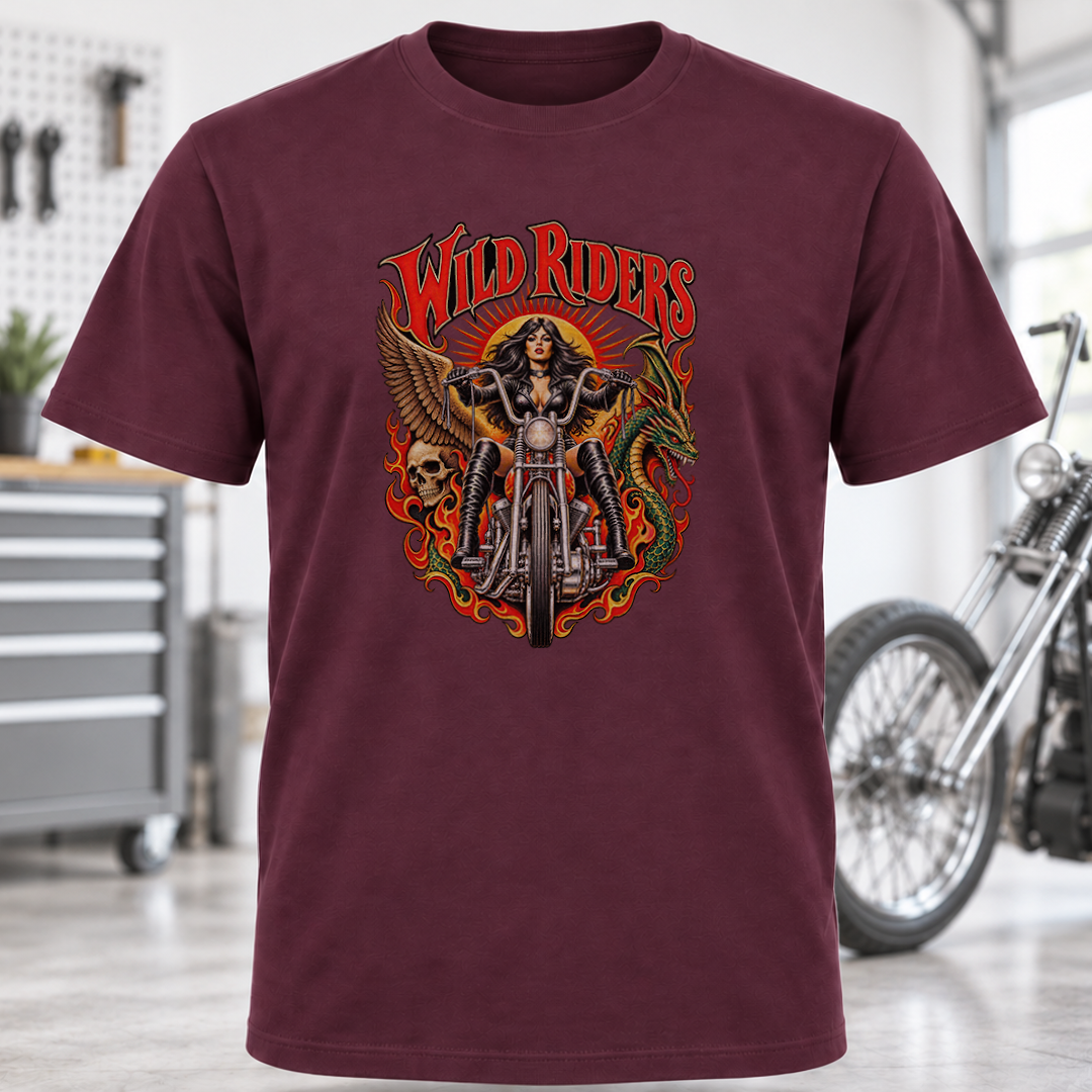 Wild Riders Motorcycle T-Shirt