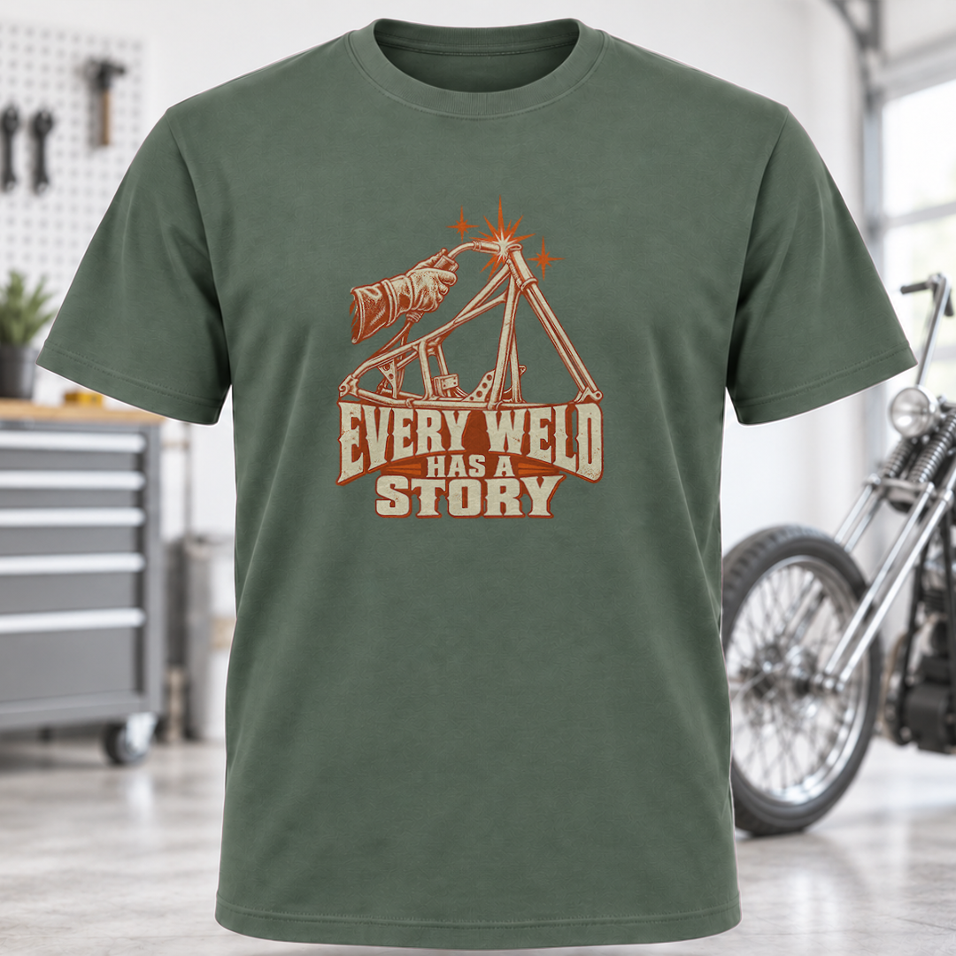 T-Shirt — 'Every Weld Has a Story'