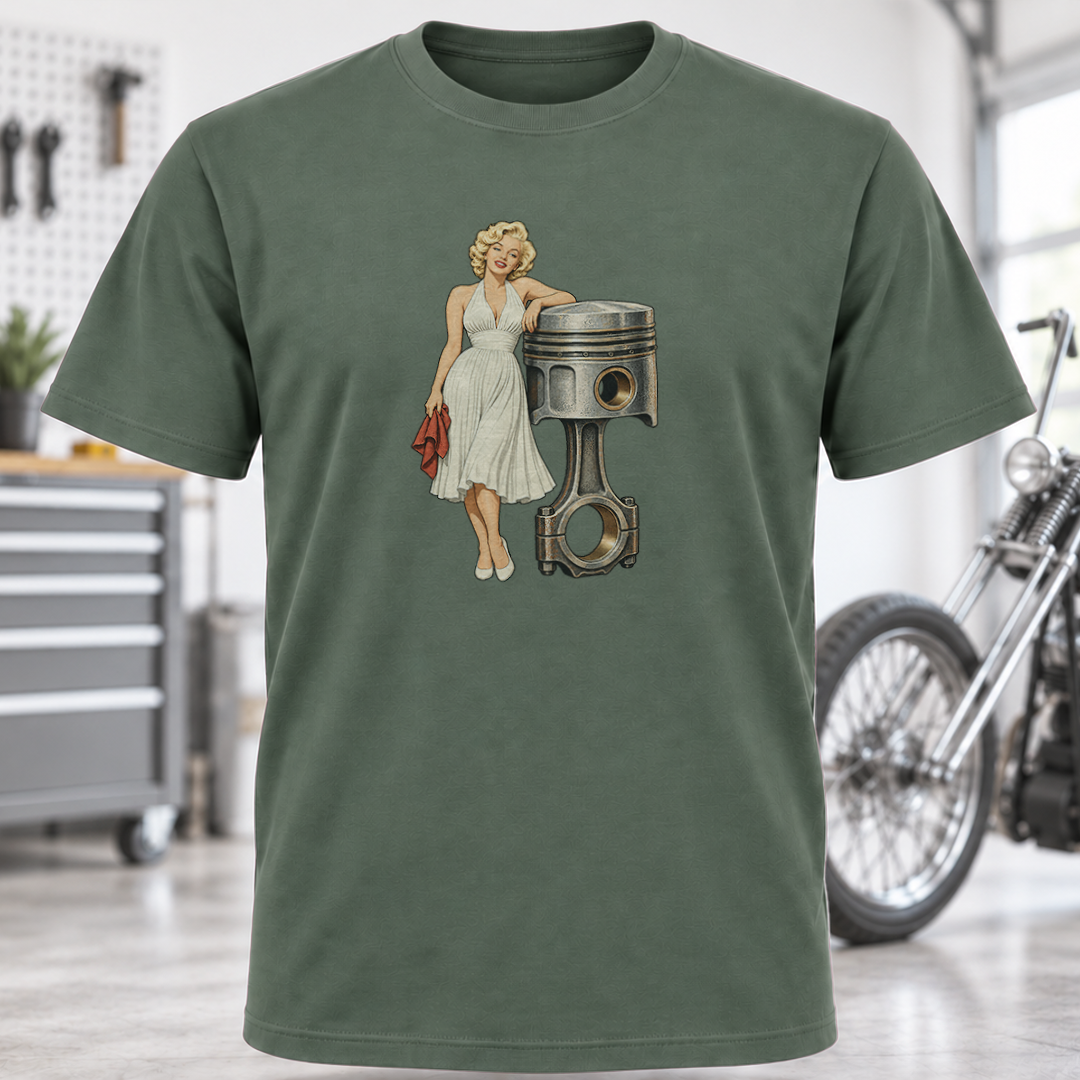 Marilyn Monroe Piston T-Shirt