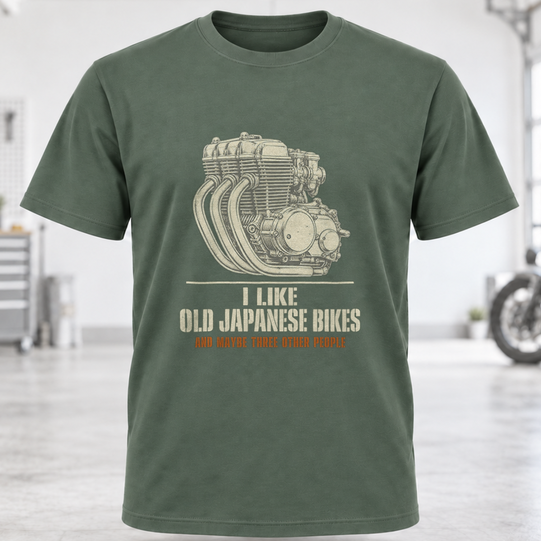 Old Japanese Bikes T-Shirt