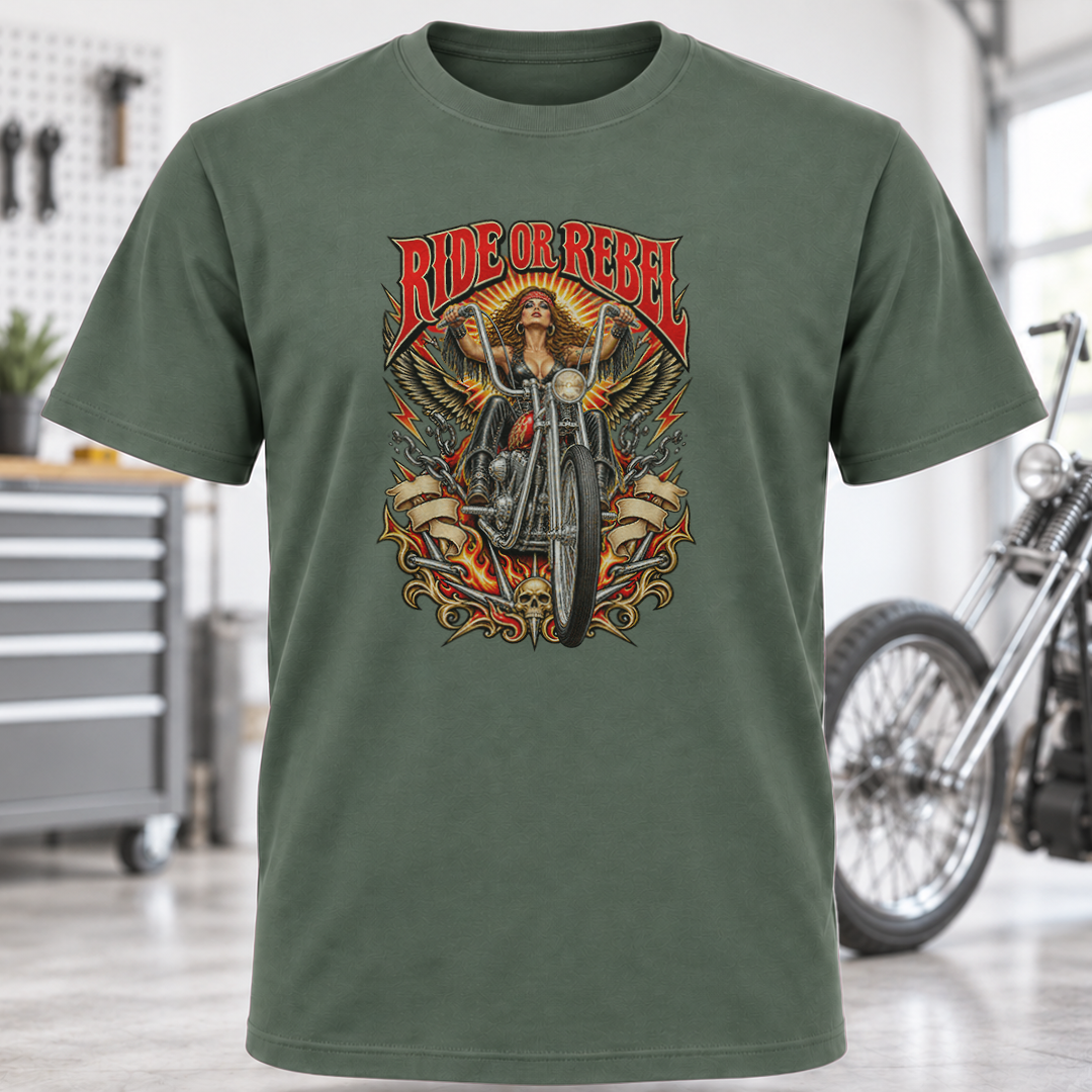 Ride or Rebel Chopper T-Shirt