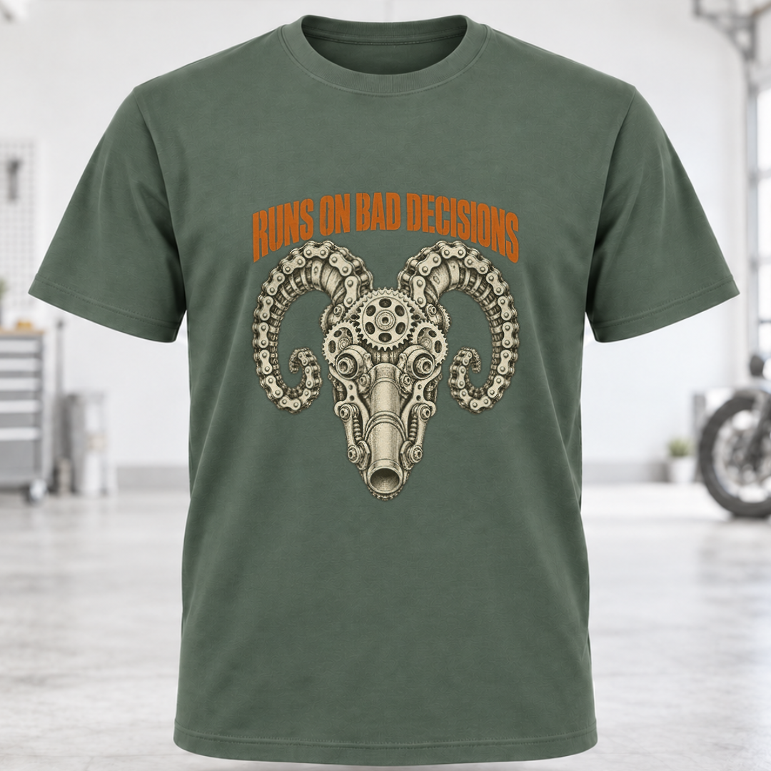 Engine Goat head T-Shirt
