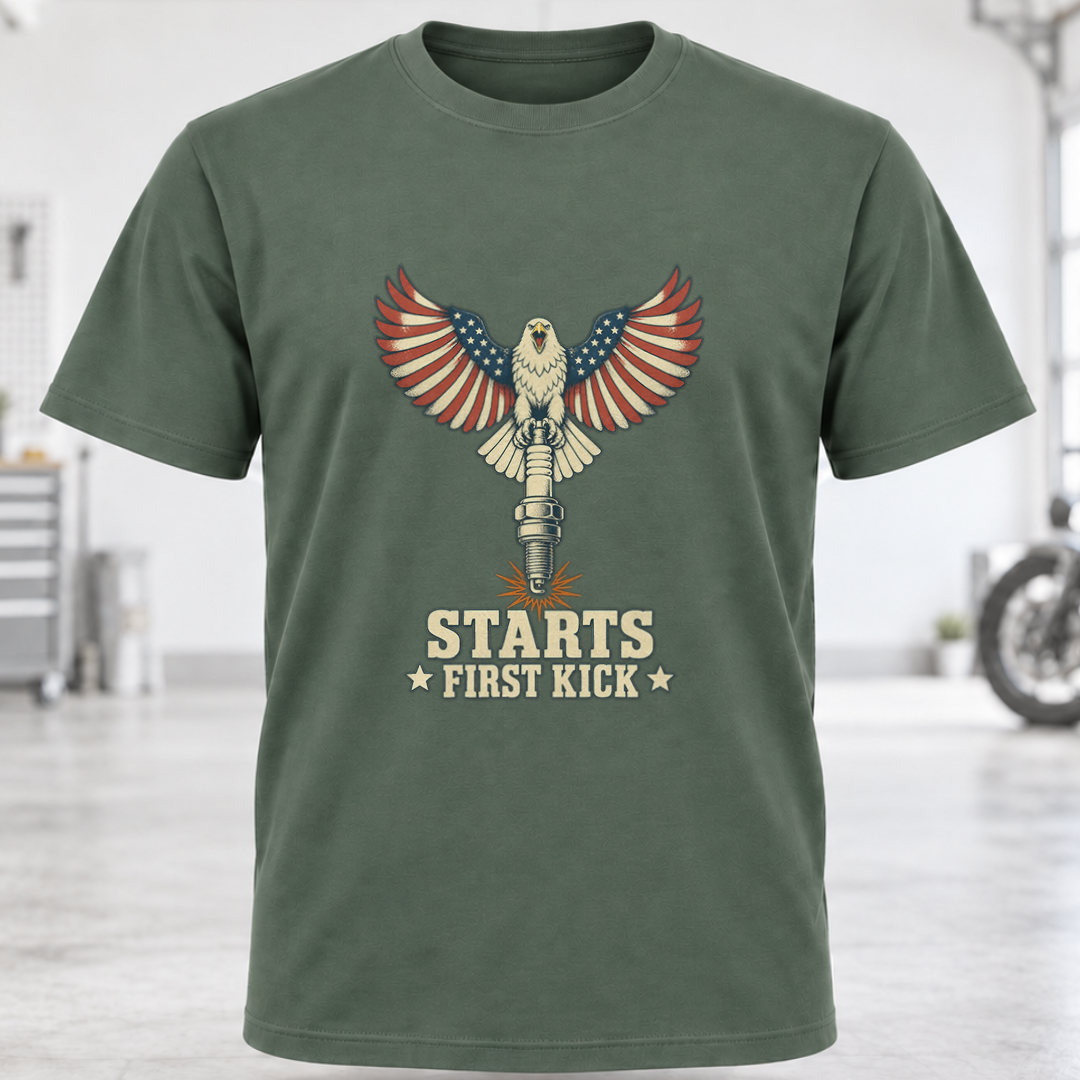 Starts First Kick - T-Shirt