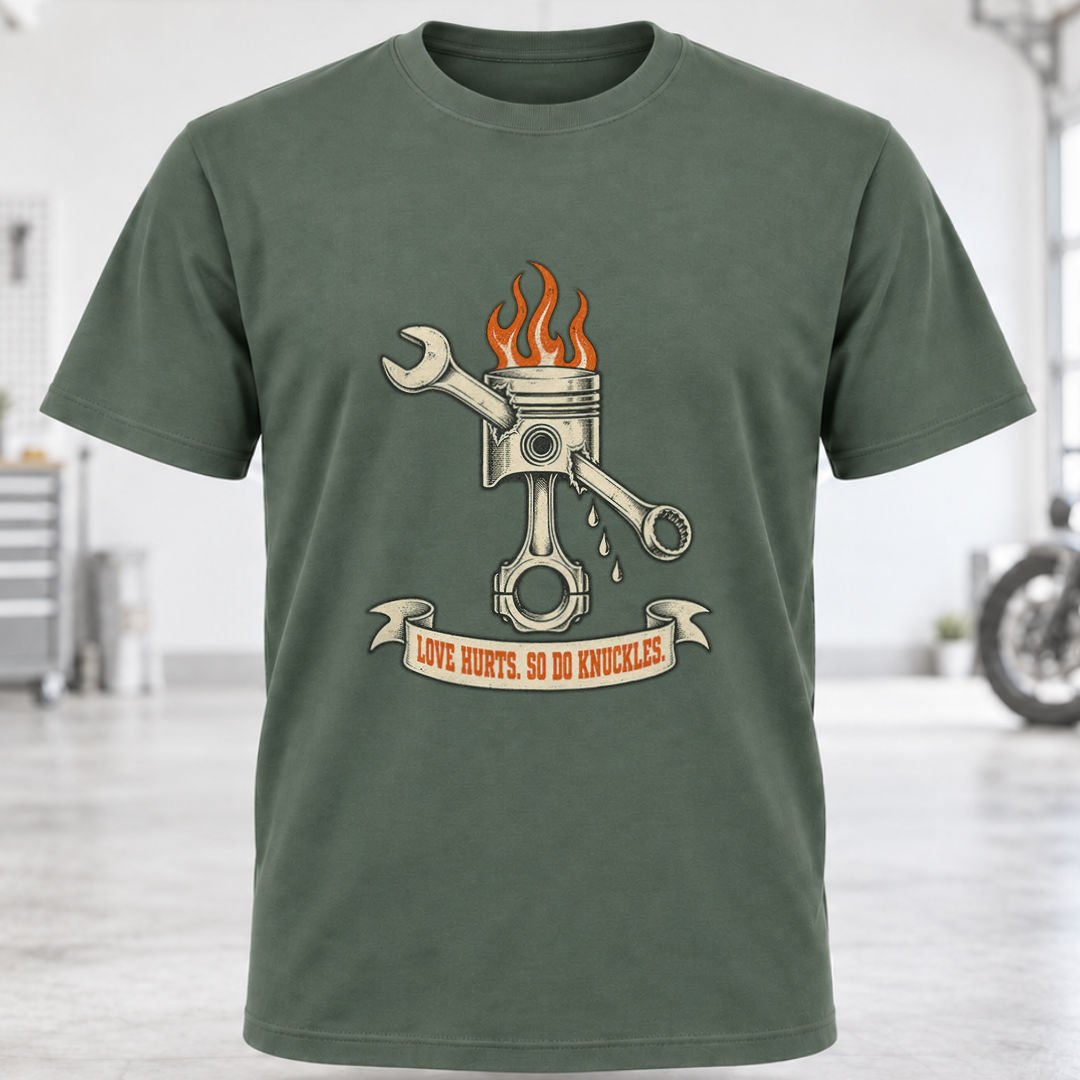 T-Shirt - "Live, Repair, So Do Engines"
