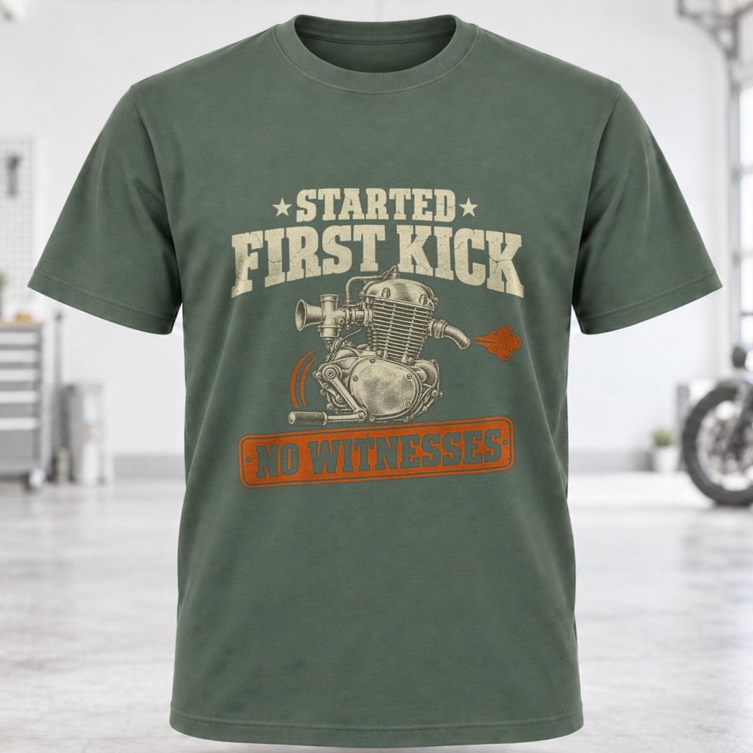 Started First Kick No Witnesses T-Shirt
