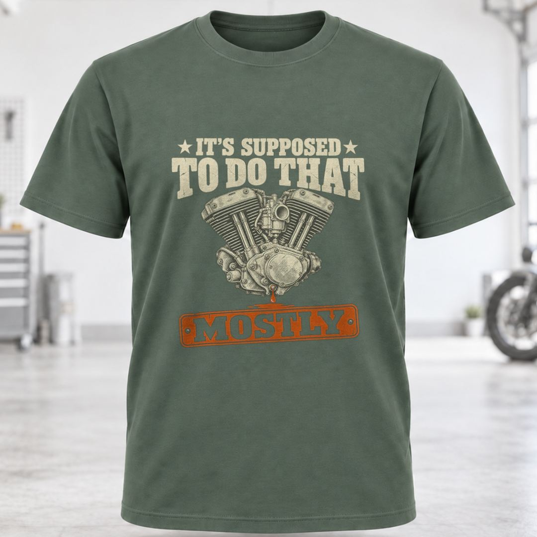 "It's Supposed To Do That (Mostly)" T-Shirt