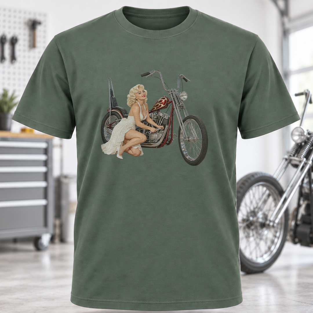 M. Monroe Motorcycle T-Shirt