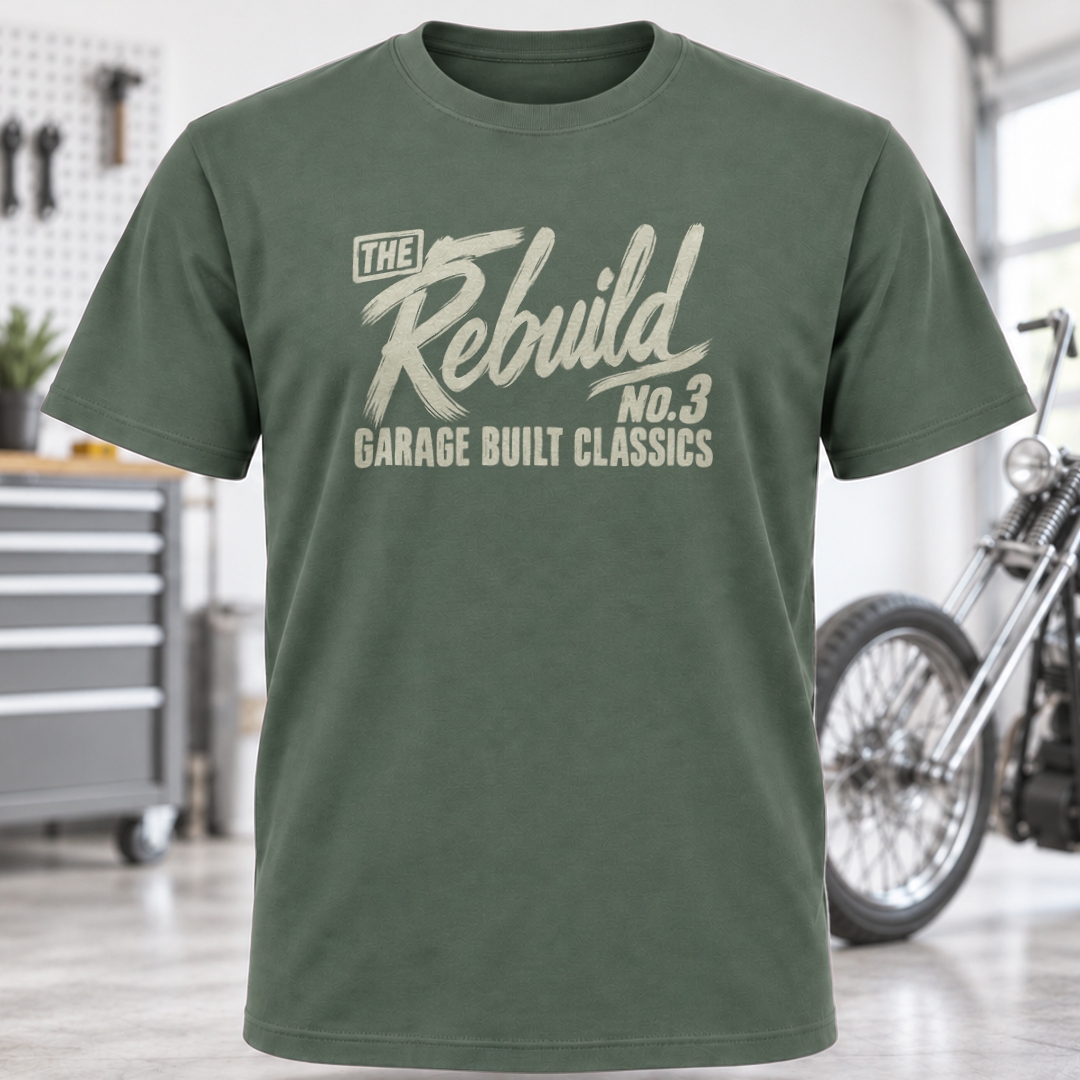 Rebuild Garage Built Classics T-Shirt