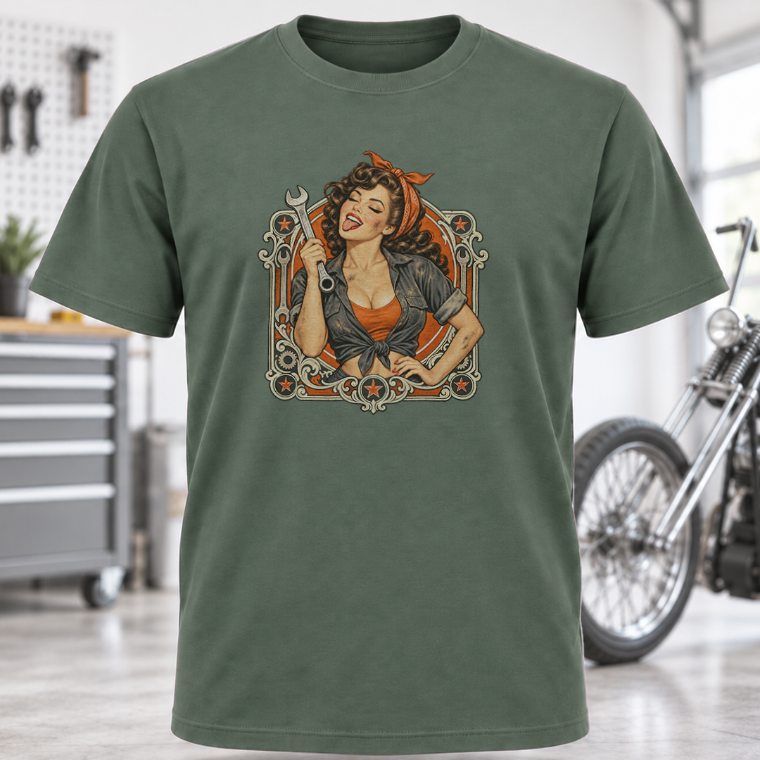 Vintage Pin-Up Rockabilly T-Shirt