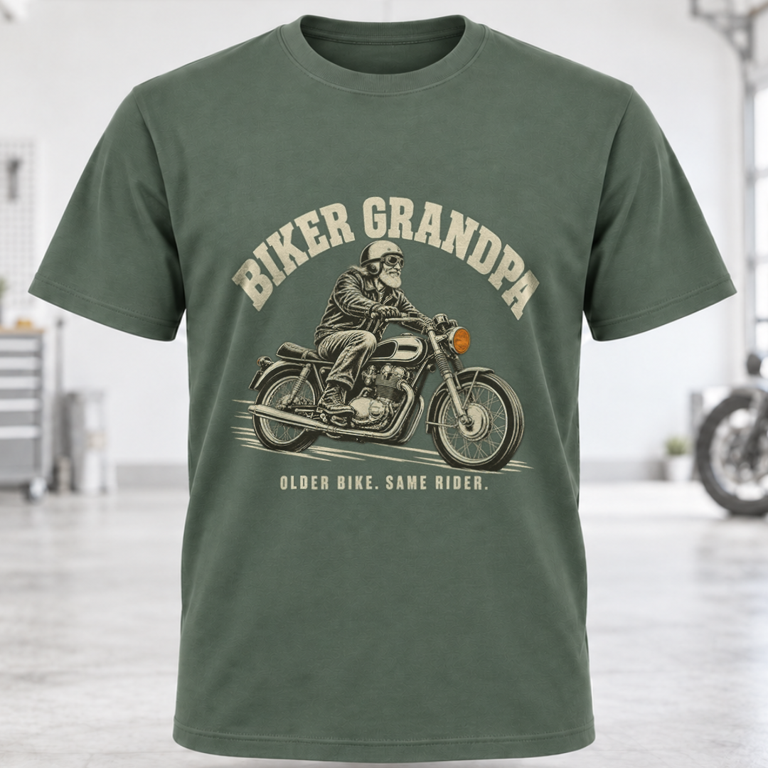Biker Grandpa T-Shirt