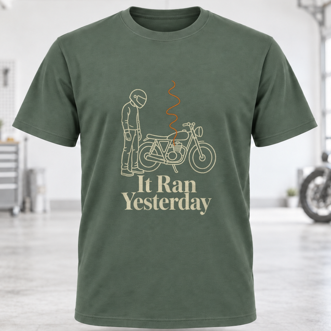 T-Shirt — It Ran Yesterday