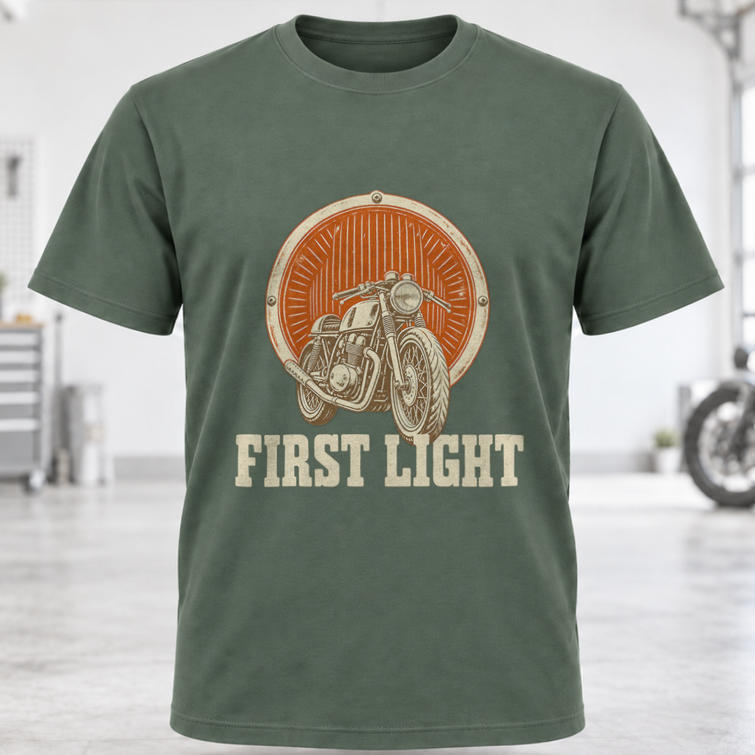 First Light Motorcycle T-Shirt