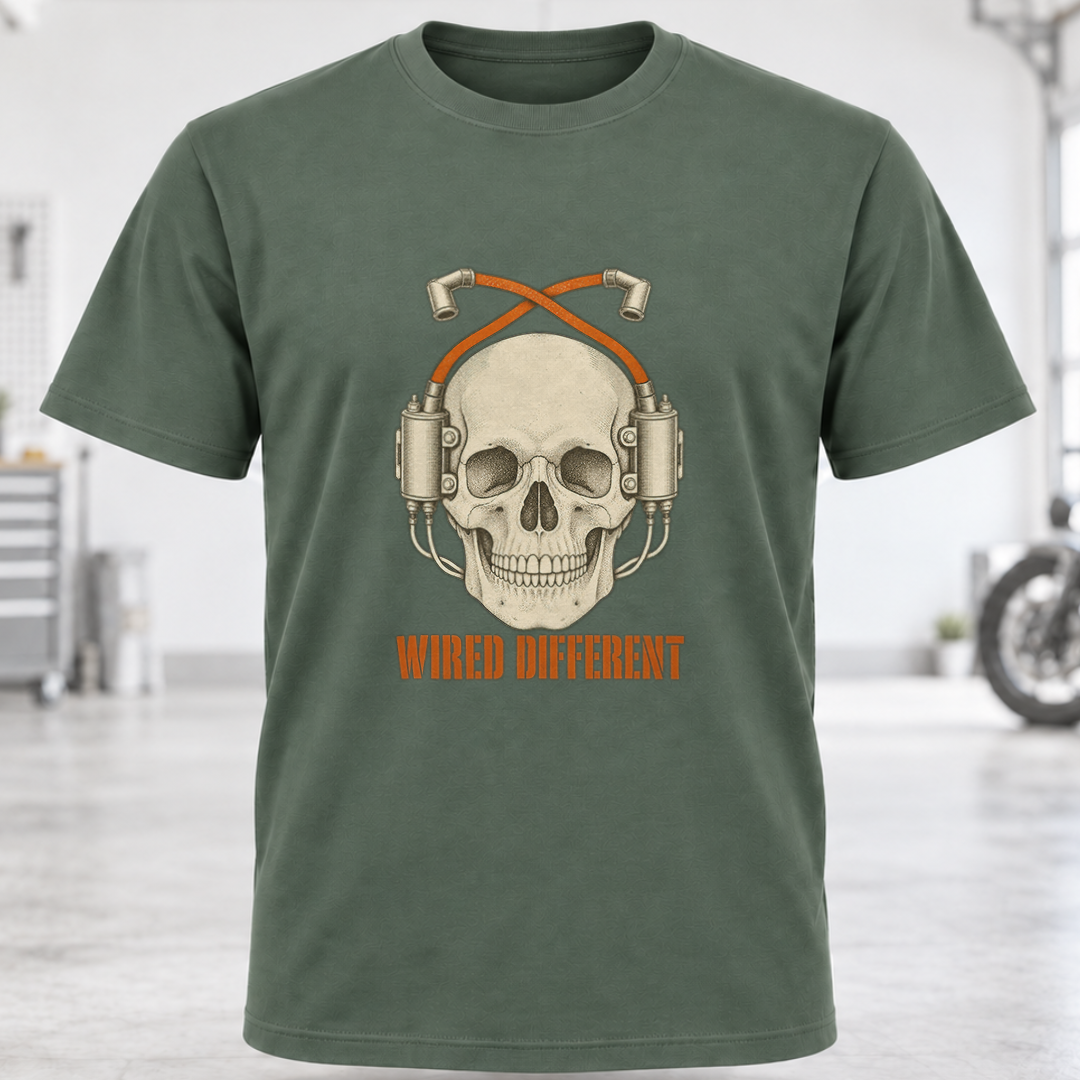 T-Shirt – "Wired Different"