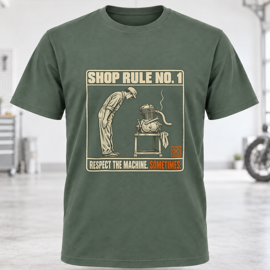 T-Shirt - "Shop Rule No. 1"
