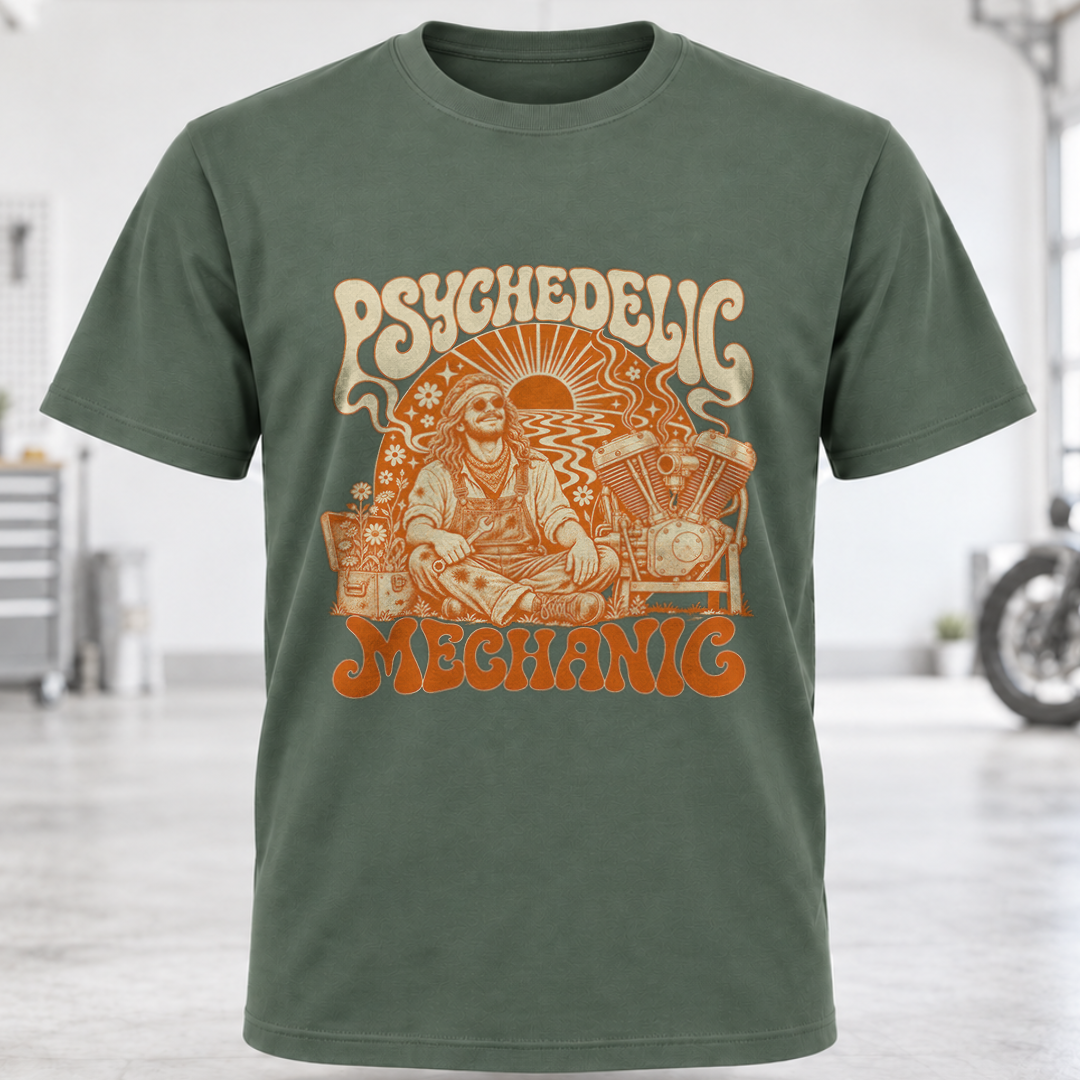 Psychedelic Mechanic T-Shirt