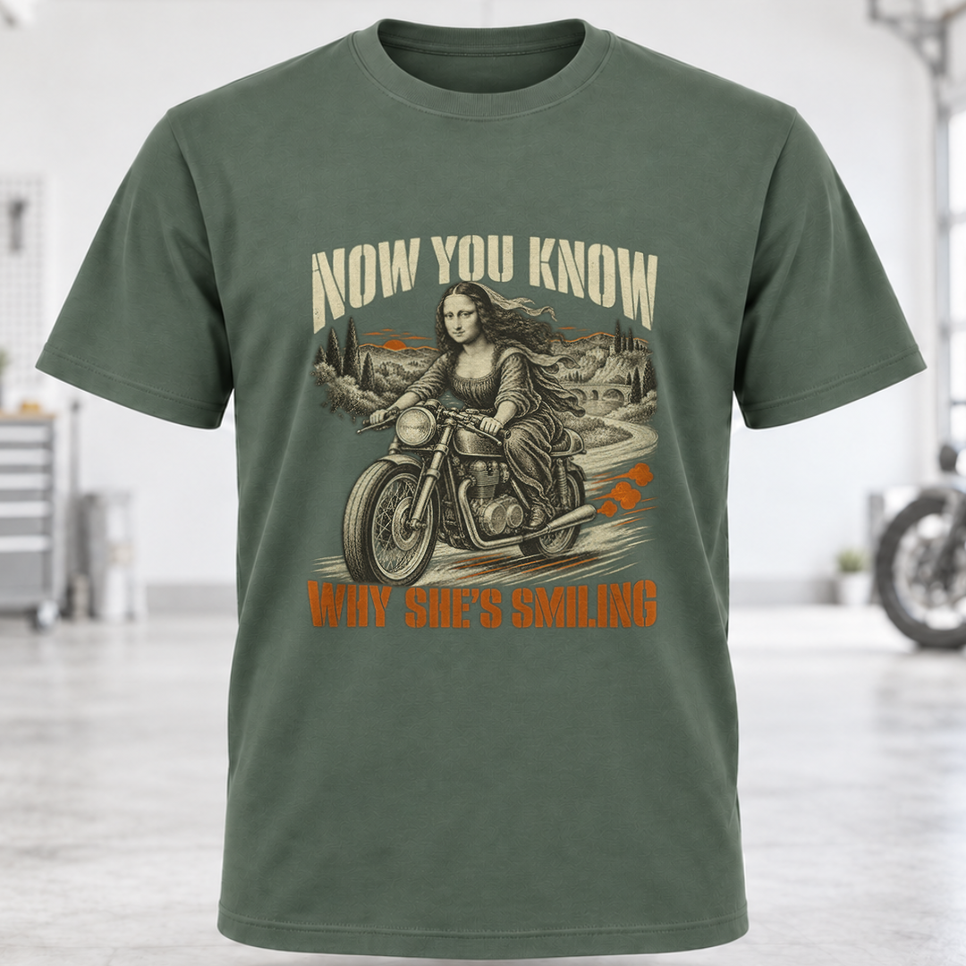"Now You Know Why She's Smiling" T-Shirt