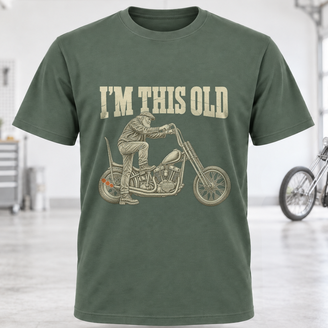 I’m This Old Motorcycle T-Shirt
