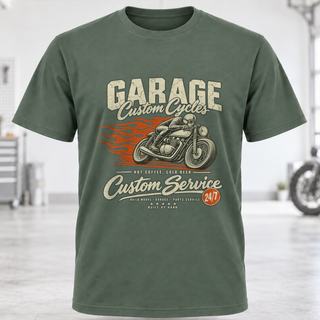 Garage Custom Cycles T-Shirt