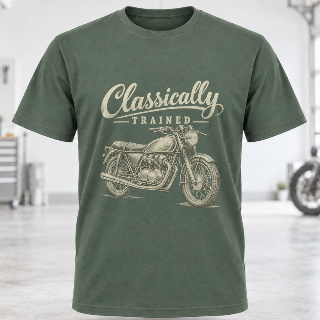 Classically Trained Motorcycle T-Shirt