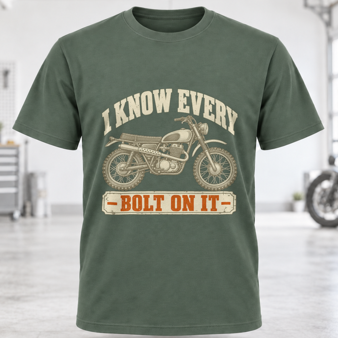 T-Shirt - I Know Every Bolt On It