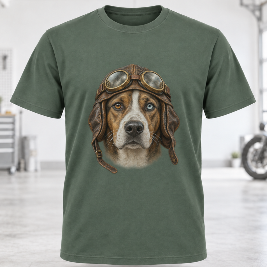 Aviator Beagle T-Shirt